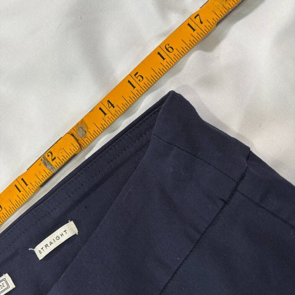 Dana Buchman Navy Straight Leg Pants M - Picture 4 of 5